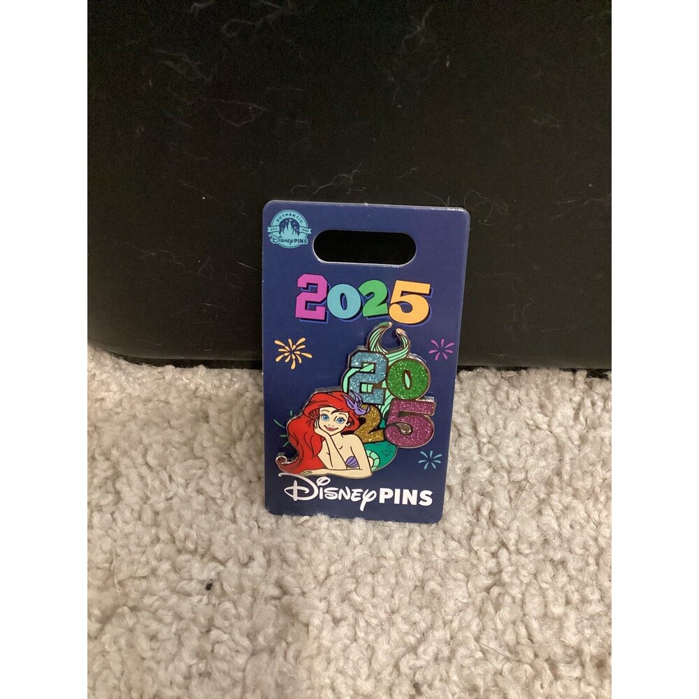 New Disney Parks 2025 Character Pin Ariel The Little Mermaid Princess Pins